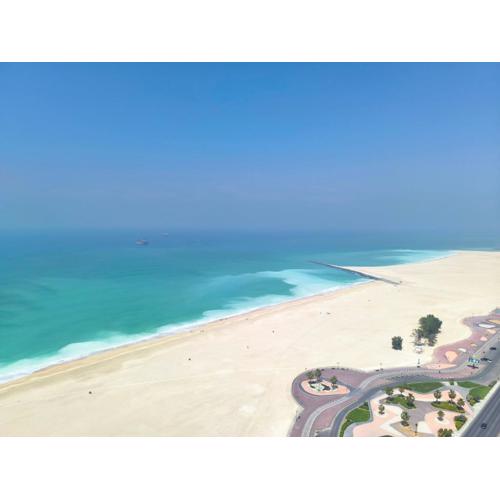 Sunset Ajman Beach - kids friendly