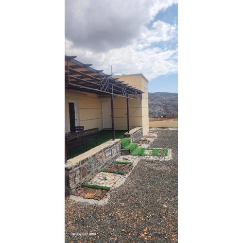 Sunset view hill jabal shams