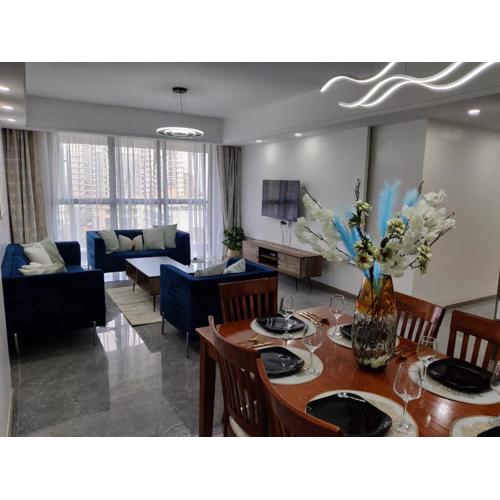 supreme luxury living apartments with breathtaking amazing city views gym heated swimming pool fully equipped gym children playground and ample parking space and proximity to major shopping malls and gourmet restaurants in kilimani