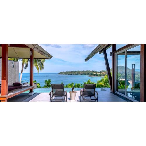 Surin Beach Oceanfront Villa with Ocean and Beach views