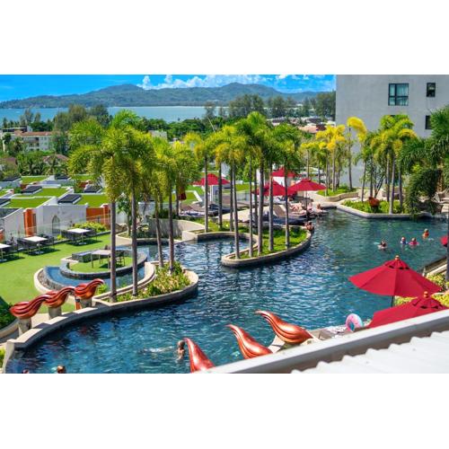 Surin Beach Serviced 3 Bedroom Sea View Apart-ment Comprehensive Facilities Resort Pool Gym Guest Choice