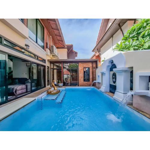 Thabali Oasis:3BHK private pool villa + Sauna