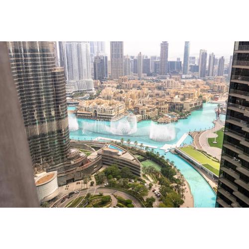 The Address Residences Dubai Opera - Luxury 3BR Stay with Stunning Burj Khalifa & Fountain Views