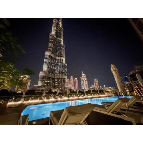 The Address Residences Dubai Opera, Full Burj Khalifa View, Luxurious 2BR