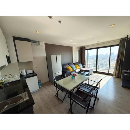 The Base - Spacious 70sqm, 2 Bedroom, 2 bathroom, Penthouse Condo - Pattaya City Centre - 592