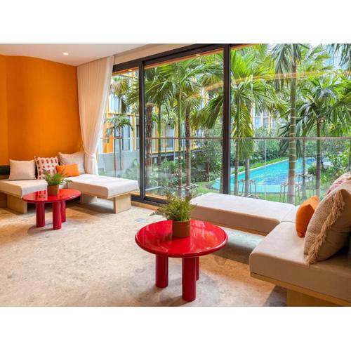 The Base Rise A Cozy Room near Central Phuket Studio Room Pool View