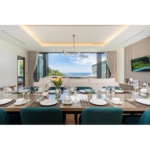 The Exclusive Sky D2 豪华4卧室海景别墅 私人12m无边海景泳池 每日清洁