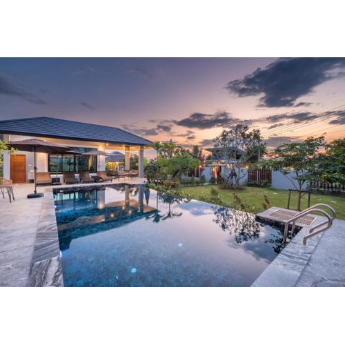 The garden pool villa resort at Doi Saket