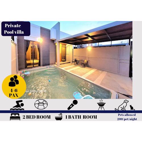 The Modern Hua-Hin Private Poolvilla from beach 3km