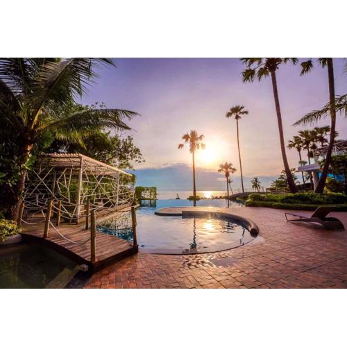 The Palm Wongamat - 1BR Luxury Beachfront Suite - Ocean View - 32 Floor