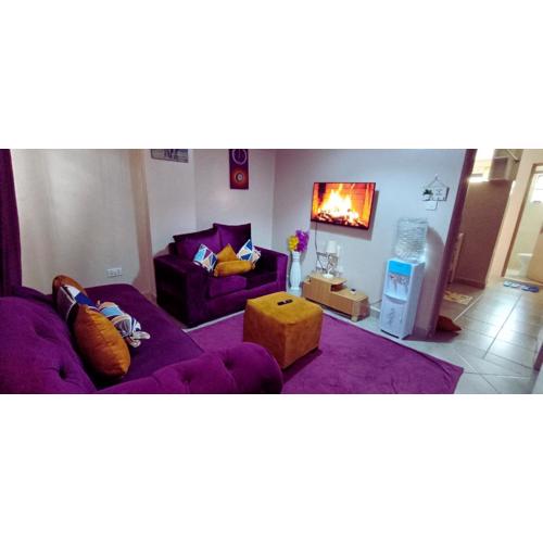 The Purple Gem Airbnb -South B- Oak South Apartments