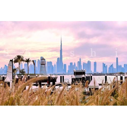 The Shrashi Suites, Dubai Creek Harbour - Paradise on the Island with Dubai Skyline & Waterfront View