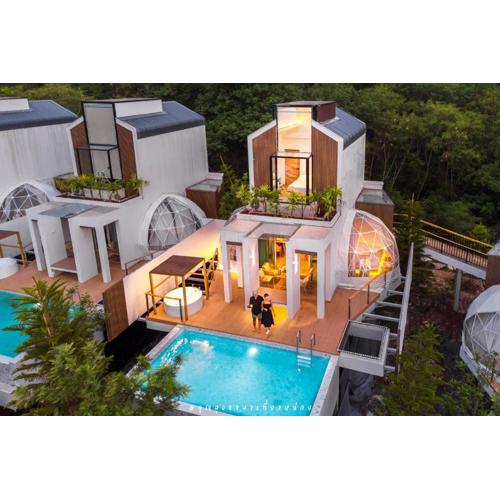 The X10 Nordic Tent and Glamping Pool Villa Khaoyai เขาใหญ่ - SHA Certified