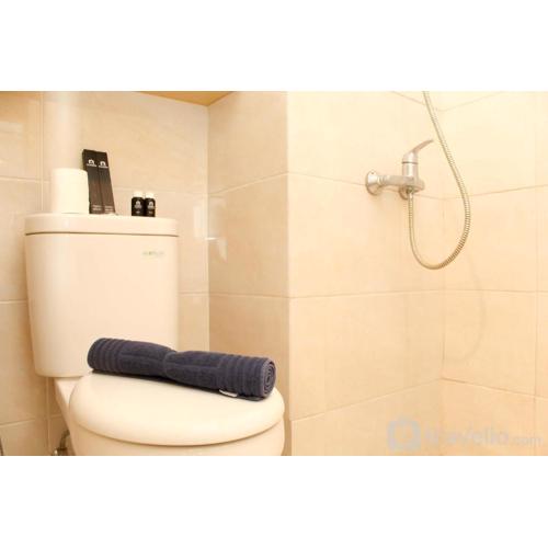 Tidy and Homey Studio Apartment at Mustika Golf Residence By Travelio