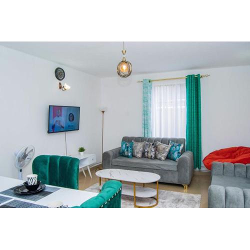 Tina's cosy 2br : Wi-fi & Parking in Milimani