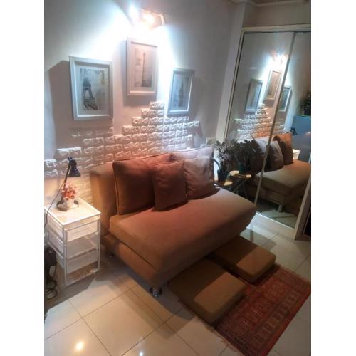 Tiny studio with pool, jogging track, gym and Mall