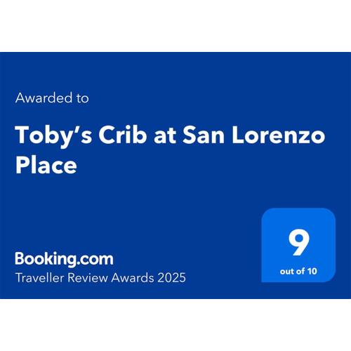 Toby’s Crib at San Lorenzo Place