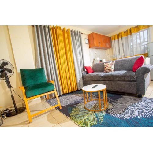 Tom Mboya Estate - Fast WI-FI, Netflix and Parking 1Br Apartment in Kisumu Town