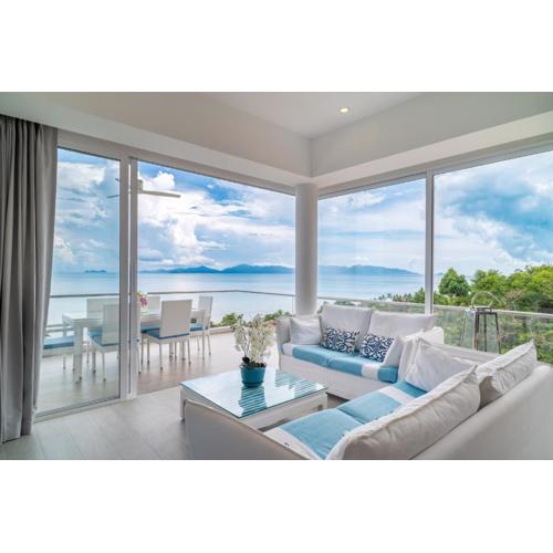 Top Floor 2 Bed Sea View Apartment - KBR38