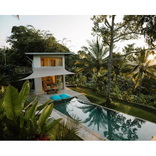 Trails, waterfalls & chill in staffed jungle lodge