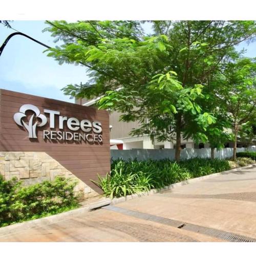 Trees Residence in Quezon City with balcony.