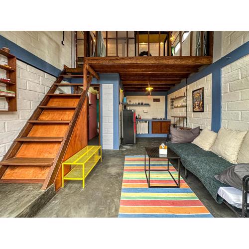 Trendy 1BR Apartment with Shared Pool, Gym and Private Kitchen in Ganggu