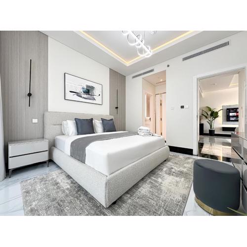 Trophy-Lux 1BR Jacuzzi Suite Busbay W Big Balcony