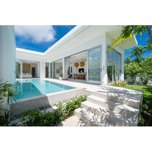 Tropical Brand New 4BR Pool Villa Mina, just 5 min Drive from Naiharn