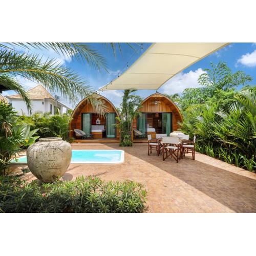 Tropical Chalet 2BR Villa Pasak Paradise 1 with Private Pool, Laguna 10 min drive