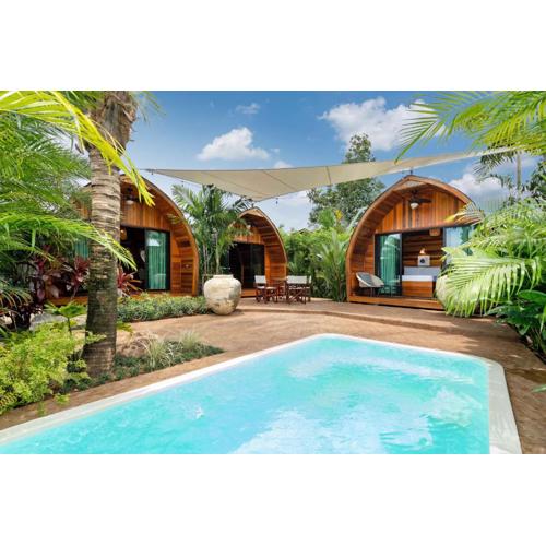 Tropical Chalet-Style 2BR Villa with Pool Pasak Paradise 2, Bangtao