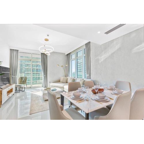 Tropical Home w Private Beach in Emaar Beachfront