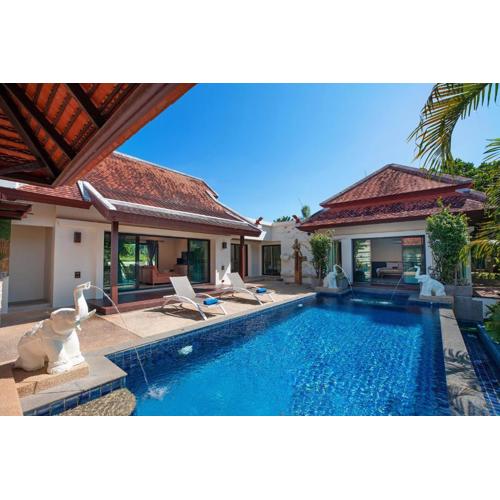 Tropical Living at 3BR Pool Villa Bianca, Baan Bua Luxury Estate, Nai Harn Beach