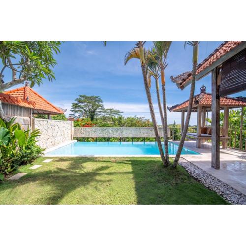 Tropical Villa Indah - Private Jungle Oasis with Pool & Views