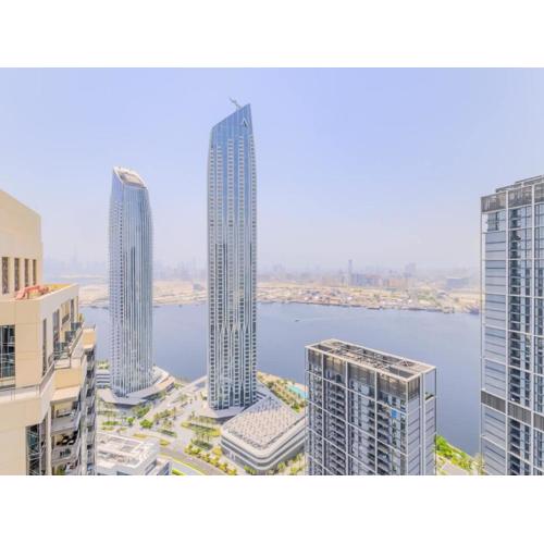 TRPS - Creek Rise Tower, Dubai Creek Harbour - 3BR with Marina View