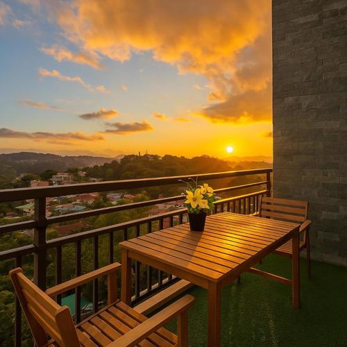 Two Aston Residences 2BR Balcony Suite Near Mines View Baguio
