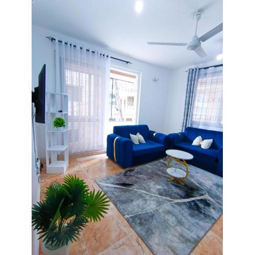 Two bedroom with 3 beds-Bamburi,Mombasa