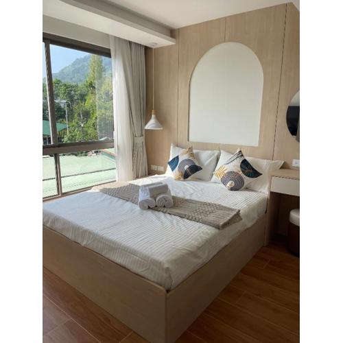 Two-bedrooms apartments with kitchen