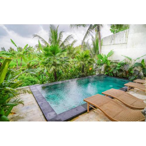 Ubud peacefull with Rice fields view 2 bedroom