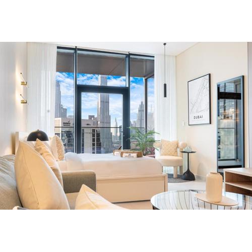 Upgraded Home with Prime Burj Khalifa Views