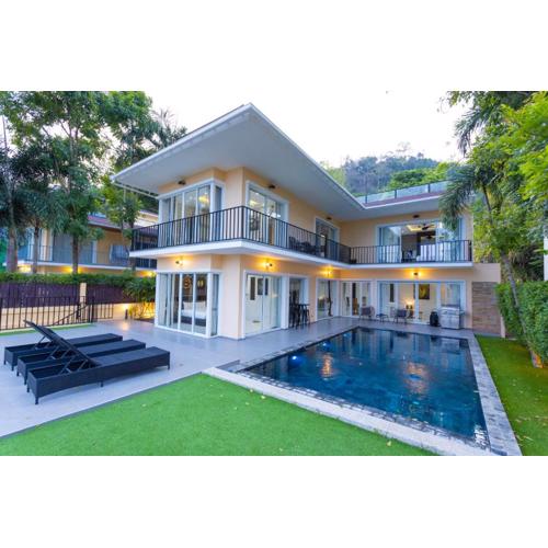 V179 Andaman Breeze 4BR Hilltop Ocean Glimpse