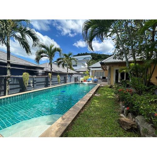 V198 Quiet 2BR Villa with Garden & Private Pool