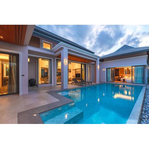 V229 Brand New 3BR Villa Pool Near Top Beaches