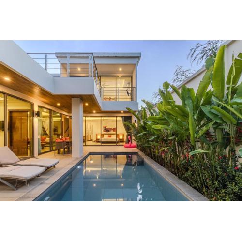 V236 Villa 4BR with Private Pool&Jacuzzi Near Beach