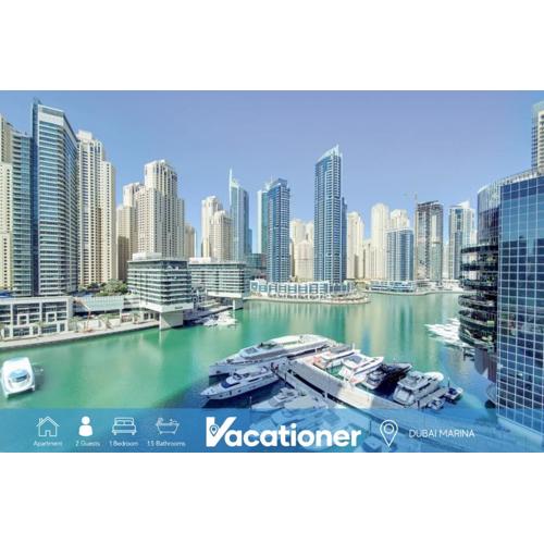 Vacationer l Bright 1 Bedroom l near Marina Promenade