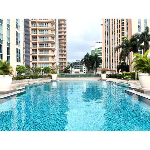 Venice Grand Canal 1BR, Balcony, Pool, Sauna & 5G WiFi, Ste 19