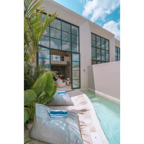 Vesna Townhouse : Minimalistic 2BR Pool Loft - Rice fields View