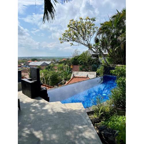 View apartments with infinity pool in Nusa Dua Bukit Renovated in 2025