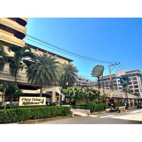 View Talay Residence 4 Jomtien Beach 56 Sqm big balcony pool view