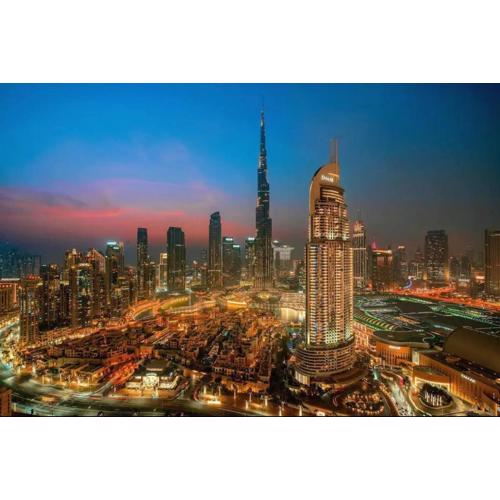 *Views of Burj Khalifa Fountain*