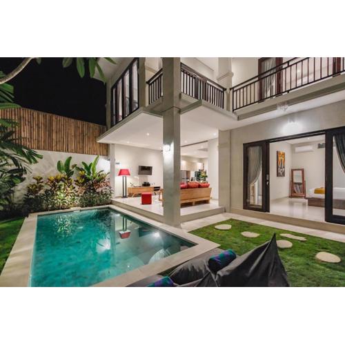 Villa 66, 5 min walk to Double 6 beach